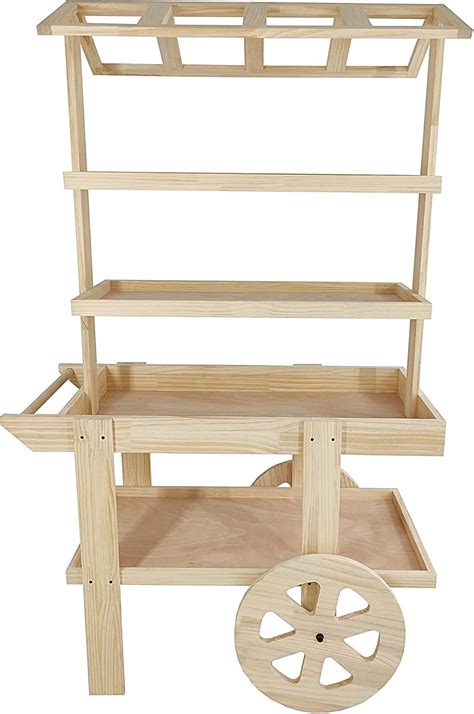 Buy FixtureDisplays® Flower Cart Vending Cart Farmers Market County ...