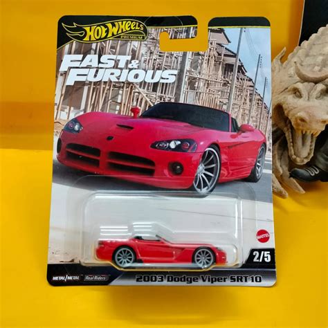 Hot Wheels PREMIUM 2025 : Fast & Furious 2003 Dodge Viper SRT10 – Gbuy