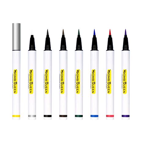 Colorful Eyeliner Pencil, Brown Dual-use Eyeliner & Under-lash Mascara ...