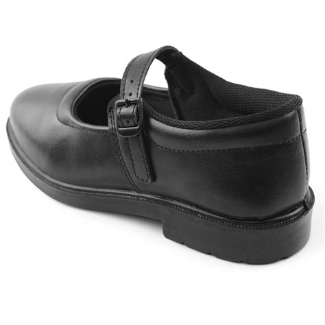 Buy Prefect Black Ballerina Dress Shoes For Kids SKOOLGRLPU By Liberty
