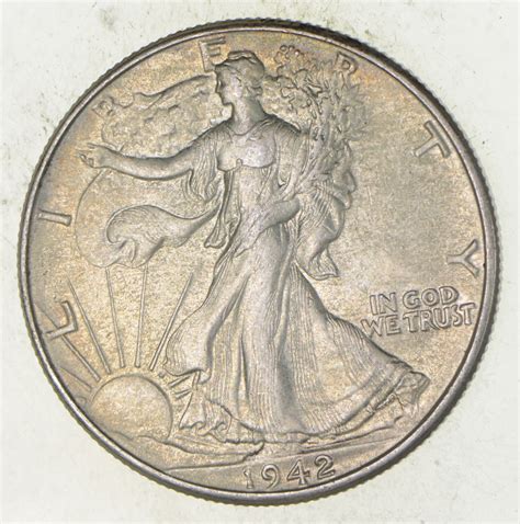 Better 1942 - US Walking Liberty 90% Silver Half Dollar Coin Set Break ...