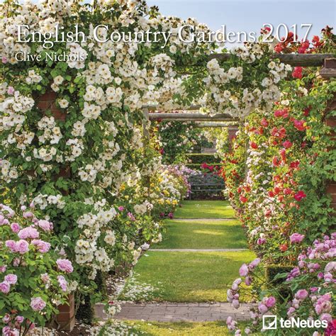2017 English Country Gardens Calendar - teNeues Grid Calendar ...
