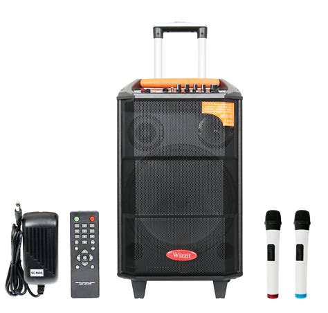 Wizzit 12 Inch Professional Karaoke Bluetooth PA System Portable ...