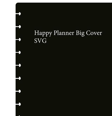 big happy planner cover size