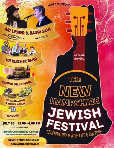 The NH Jewish Festival - Seacoast Kids Calendar