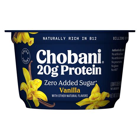 Chobani 20g Protein Vanilla Greek Yogurt - 6.7oz - Delivered In As Fast ...