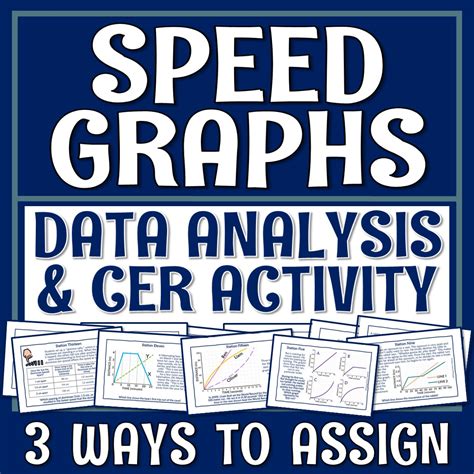 Speed Graphs Activity: CER Stations and Worksheet - Flying Colors Science