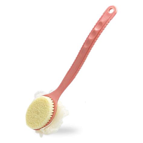 Shower Body Brush Long Handle, Bath Back Scrubber with Comfy Bristles ...