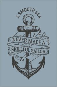 Inephos 'Smooth Sea' Inspirational Poster Paper Print - Quotes ...