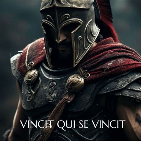 La frase "vincit qui se vincit" (Publio Siro, escritor de la antigua ...