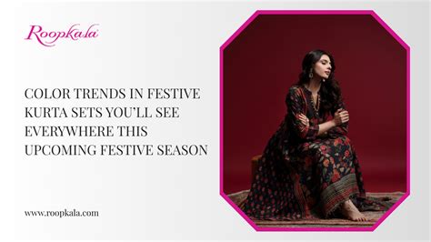 Color Trends in Festive Kurta Sets You’ll See Everywhere – Roopkala