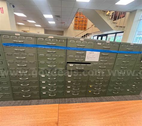 5 Microform cabinets Lot 9 | GovDeals