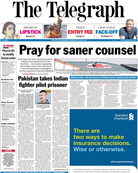 India-Pakistan tension: Here’s how front pages reported the air strikes