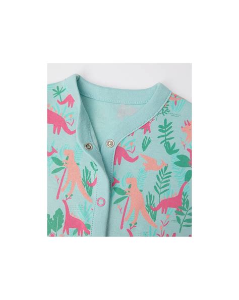 Buy Boys Full Sleeves Sleepsuit Dino Print - Pack Of 3 - Multicolor ...