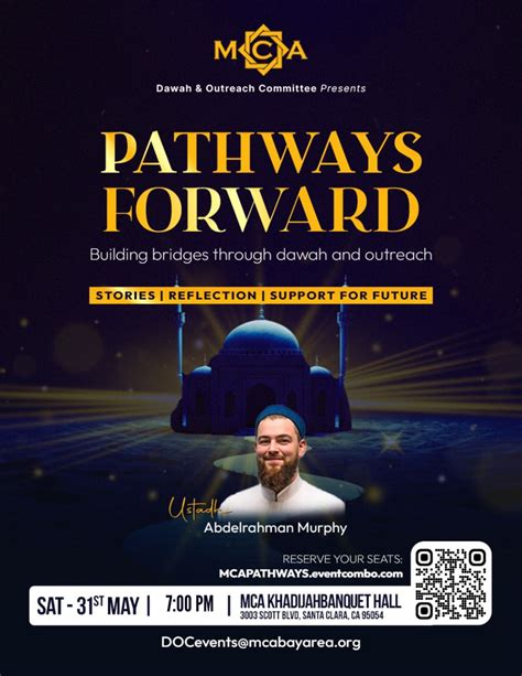 Pathways Forward: Program With Ust AbdelRahman Murphy | Eventcombo