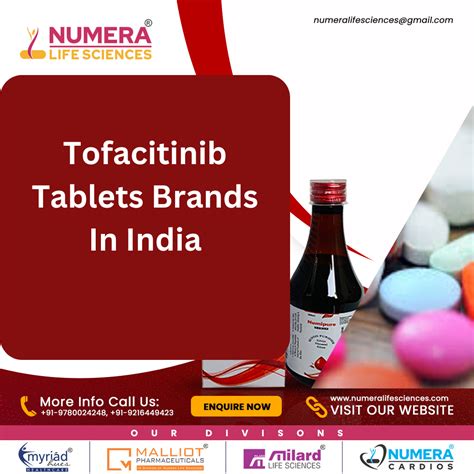 Tofacitinib Tablets Brands In India