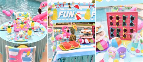 Pool Party Ideas For Kids Birthday