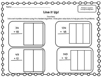 Eureka Math 2nd Grade Homework 2.4 Lesson 16 的图像结果