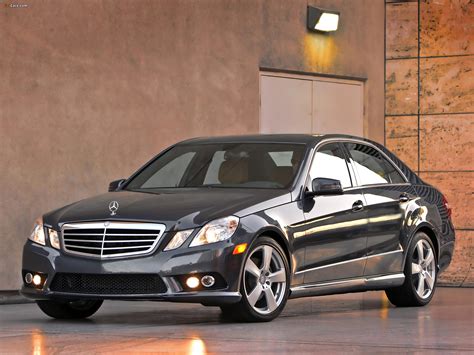 Photos of Mercedes-Benz E 350 AMG Sports Package US-spec (W212) 2009–12 ...