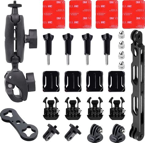 Adofys Motorcycle Accessory Bundle Compatible With Insta360 One X5 X4 ...