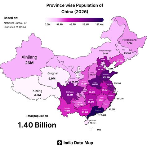China Population Map 的图像结果