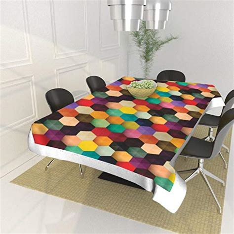 Buy MUNDHAL Collection Waterproof 6 Seater Dinning Table Cover Multi ...