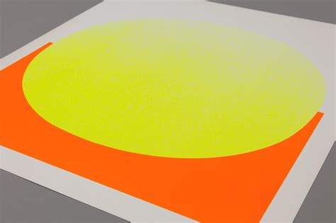 Rupprecht Geiger - Rupprecht Geiger, Yellow on Orange - Signed Print ...