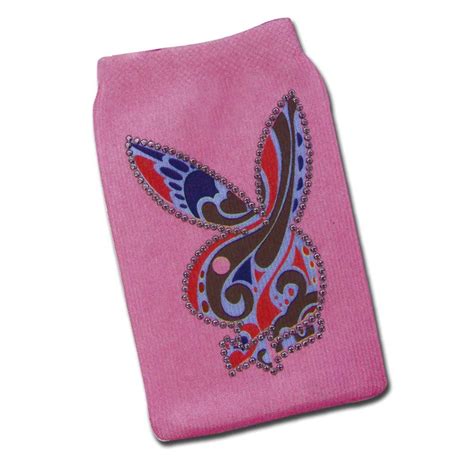 PLAYBOY ipod/Cell Phone Sock Holder with O Strap (Pink): Buy PLAYBOY ...