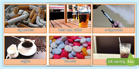 Alcohol, Drugs and Harmful Substances Photo Pack - Twinkl