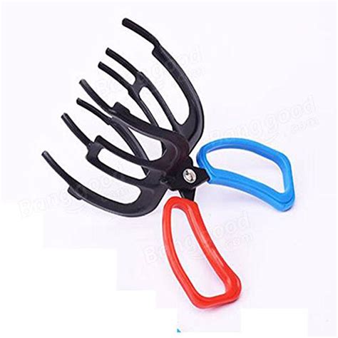 SPA 20Cm DoubleThree Tooth Metal Fishing Pliers Control Fish Forceps ...