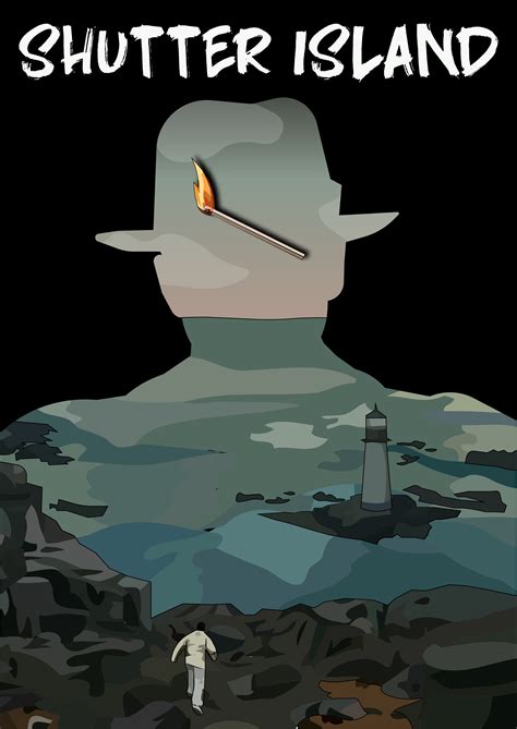 Affiche Poster Shutter Island | Shutter island, Island movies, Island art