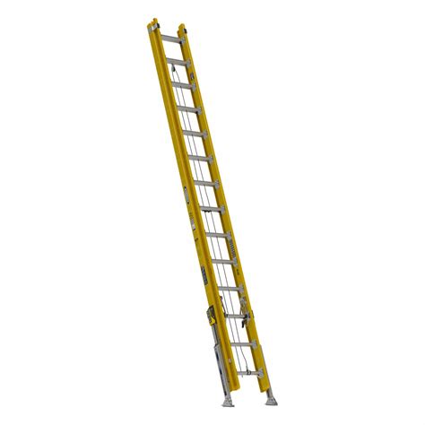 WERNER, 28 ft Ladder Size, Fiberglass, Extension Ladder - 898D78|D7128 ...