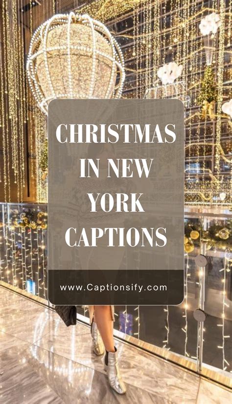 200+ Christmas in New York Instagram Captions for Magical Holiday ...
