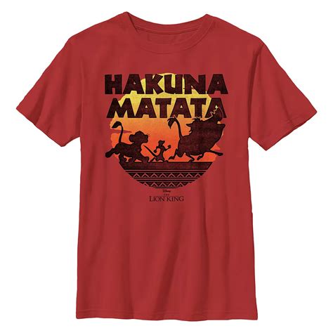 Disney's The Lion King Simba, Timon & Pumbaa Hakuna Matata Walk Boys 6 ...