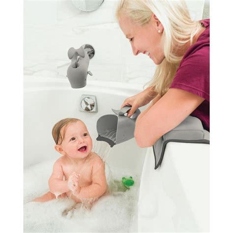 Buy Skip Hop Moby Waterfall Bath Rinser Grey - Bath Accessory For Ages ...