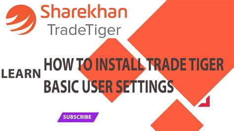 Image result for TradeTiger Tutorialcustomization 22Sep