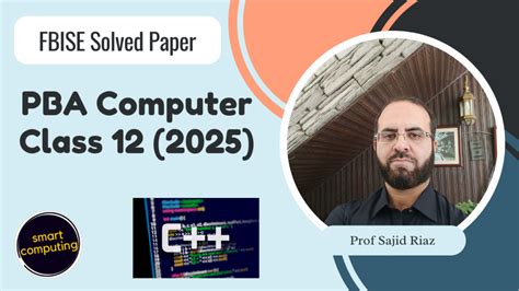 Image result for Computer Class 12 FBISE