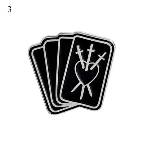 GKNET Cartoon Enamel Piercing Brooch Pins Collar Badge Corsage Animal ...