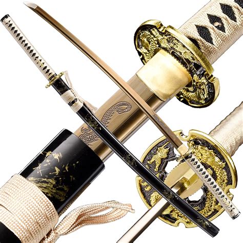 Samurai Katana Sword Handmade 1095 High Carbon Steel Japanese Real ...