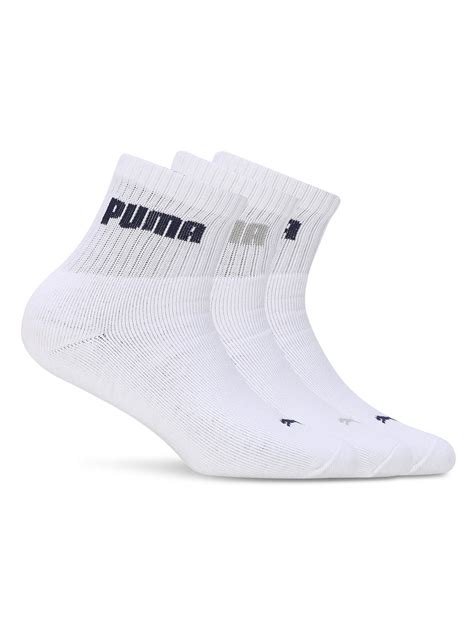 Puma Men White Sport Quarter 3P – MetroActiv