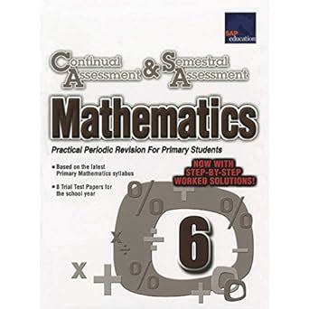 Buy SAP CA & SA Mathematics 6 Book Online at Low Prices in India | SAP ...