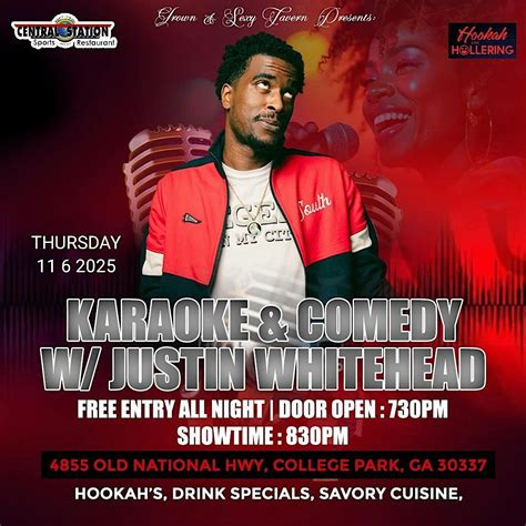J. Whitehead Presents : A Night of Karaoke & Comedy, Central Station ...