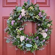 Image result for Spring Flower Wreath Artificial