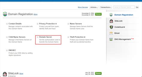 Domain Control Panel Overview - Rclub - Diadem Technologies : Support ...
