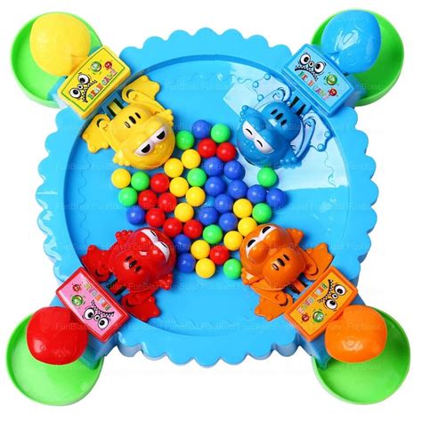 Hungry Frog Game for Kids - Beads Frog Eating Board Game, Table Top De ...