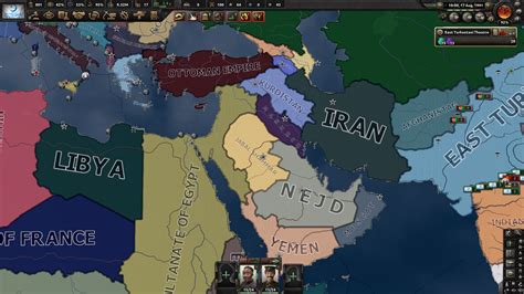 Kaiserreich map middle east
