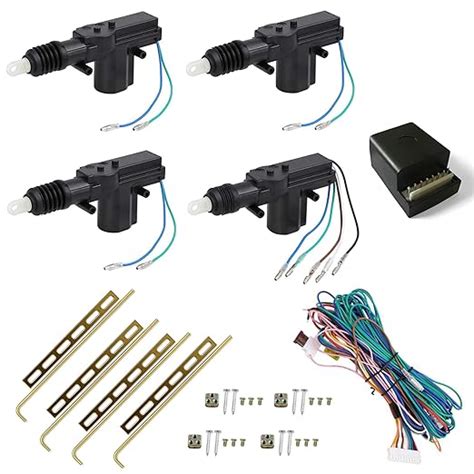 Croapo 4-Door Central Locking System Kit for Cars – Keyless Entry with ...