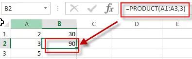 Excel PRODUCT Function - Free Excel Tutorial