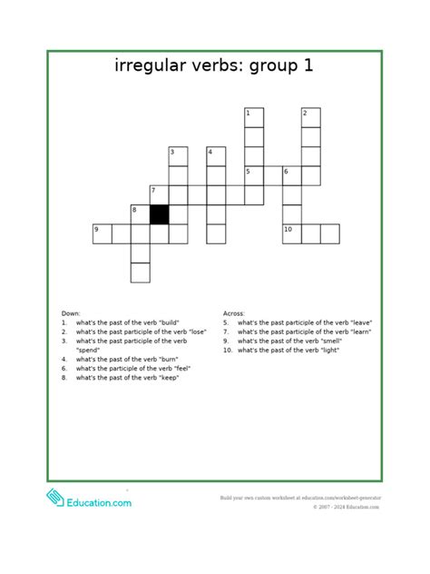 Irregular Worksheet 的图像结果