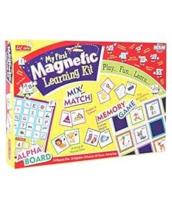 Buy Olympia Magnetic Learning Kit for Kids, Educational Board Game with ...